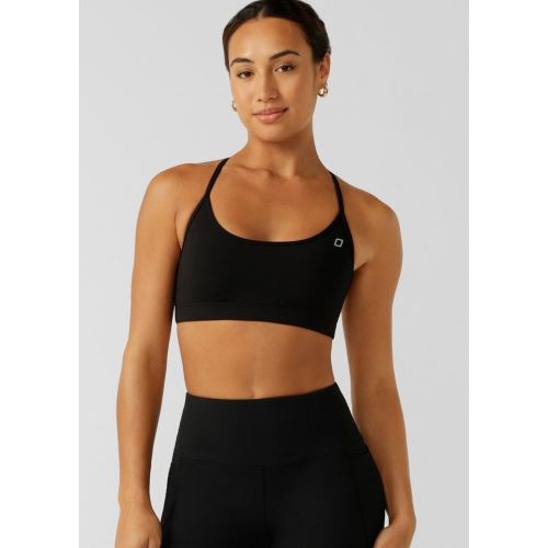 Lorna Jane Womens Sammy Sports Bra Black