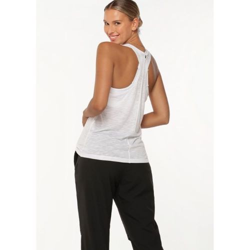 Lorna Jane Womens Slouchy Gym Tank White