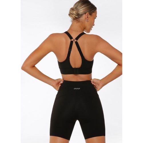 Lorna Jane Womens Amy Maximum Support Sports Bra Black