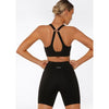 Lorna Jane Womens Amy Maximum Support Sports Bra Black