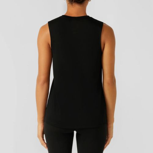 Lorna Jane Womens Lotus Muscle Tank Black