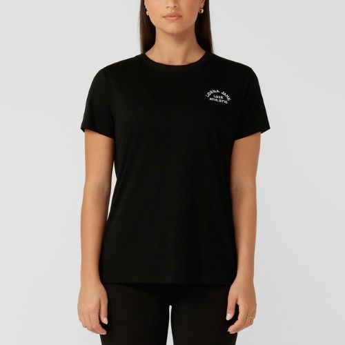 Lorna Jane Womens Lotus Tee Black