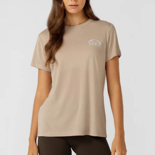 Lorna Jane Womens Lotus Tee Latte
