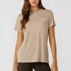 Lorna Jane Womens Lotus Tee Latte