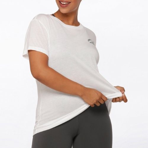 Lorna Jane Womens Lotus Tee White