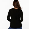 Lorna Jane Womens Lotus Long Sleeve Top Black
