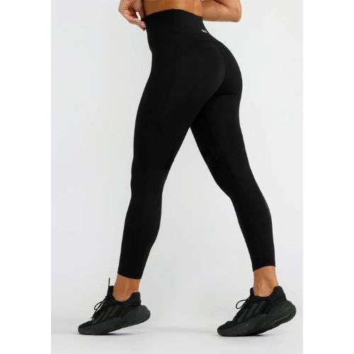 Lorna Jane Womens Amy Phone Pocket Tech Ankle Biter Tight Recycled Black