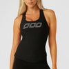 Lorna Jane Womens Amy Fitted Active Rib Tank Black