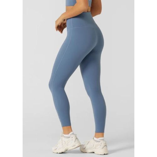 Lorna Jane Womens Lotus No Chafe Phone Pocket Tech Ankle Biter Tight Moonlight Blue