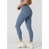 Lorna Jane Womens Lotus No Chafe Phone Pocket Tech Ankle Biter Tight Moonlight Blue