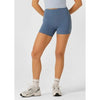 Lorna Jane Womens Lotus No Chafe Phone Pocket 12cm Bike Tight Moonlight Blue