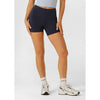 Lorna Jane Womens Lotus No Chafe Phone Pocket 12cm Bike Tight Platinum Navy