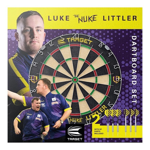 Luke The Nuke Littler Dartboard Set