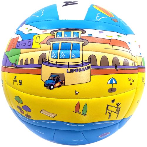 Mikasa Beach Volleyball BV539C-DG Bondi Beach Print