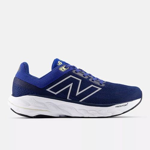 New Balance Mens Fresh Foam M860V14 2E Galaxy Blue/NB Navy/Winter Grass