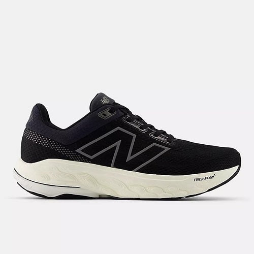 New Balance Mens Fresh Foam M860V14 2E Black/Phantom/Sea Salt