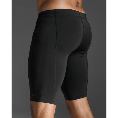 2XU Mens Core Compression Short Black/Black