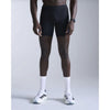 2XU Mens Compression Half Short Black/Black