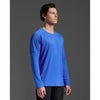 2XU Mens Aero Long Sleeve Top Nebula/Black Reflective