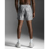 2XU Mens Aero 5 Inch Shorts Weathervane Marble/Silver Reflective
