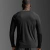 2XU Mens Aero Long Sleeve Top Black/Silver Refective