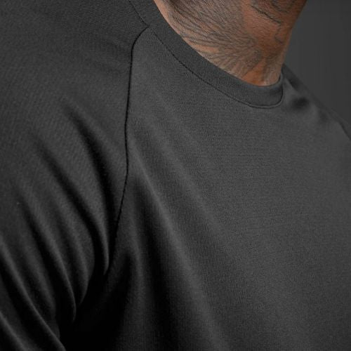 2XU Mens Aero Long Sleeve Top Black/Silver Refective