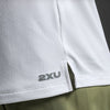 2XU Mens Aero Long Sleeve Top White/Silver Refective