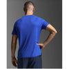 2XU Mens Aero Tee Surf/Silver Reflective
