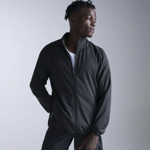2XU Mens Aero Jacket Black/Silver Reflective