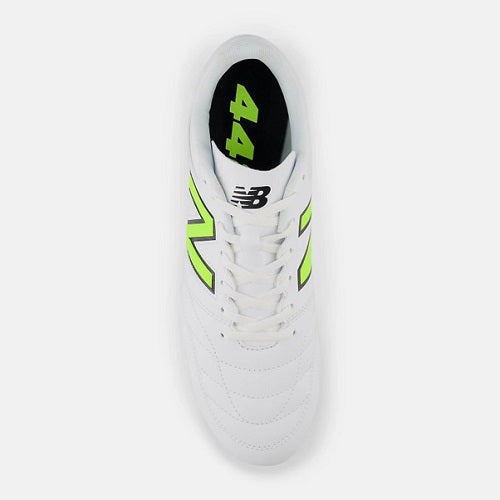 New Balance Mens 442 V2 Academy FG 2E White/Energy Red/Hi-lite
