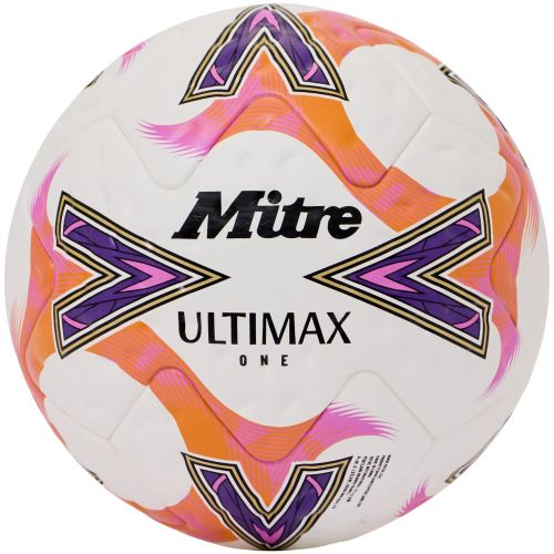 Mitre Ultimax One 26 Soccerball White Size 5