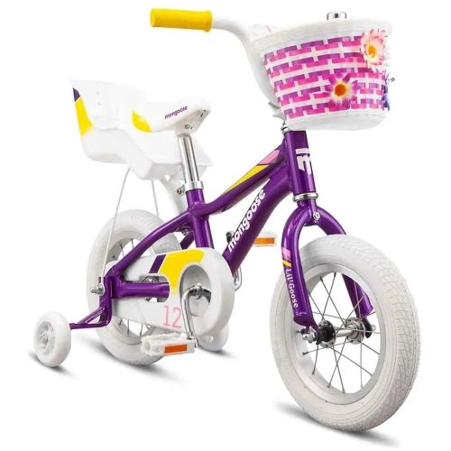 Mongoose Lilgoose 12 Kids Bike Purple