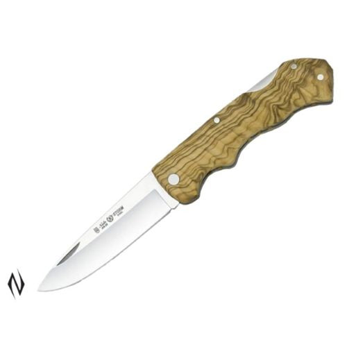 Nieto 203 Storm Olive Wood 8.5cm Folder Knife
