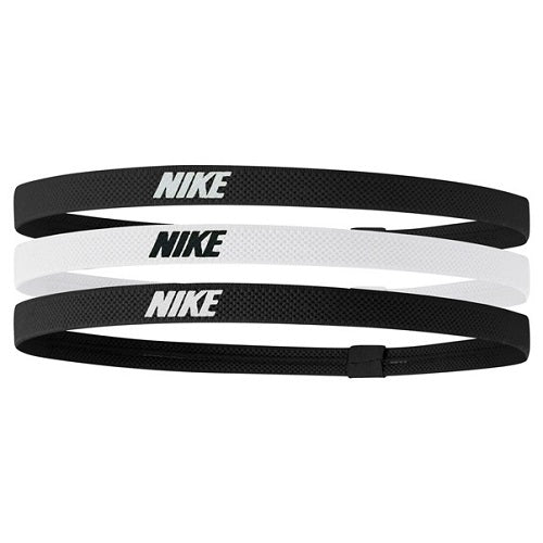 Nike Elastic Headband 2.0 3 Pack Black/Black/White