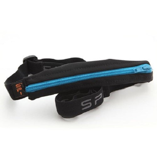 Spibelt Original Running Belt Black/Turquoise Zip