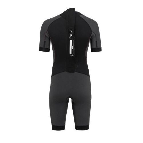 Orca Mens Vitalis Openwater Shorty Wetsuit Black/Orange