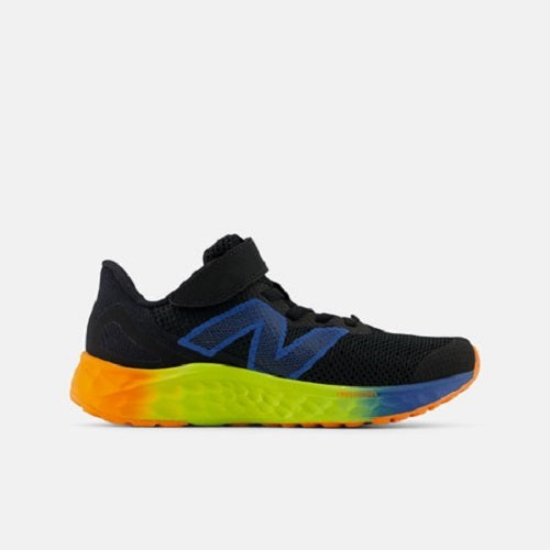 New Balance Kids FF Arishi V4 Medium PS PAARIBR4 Black/Blaze Orange/Blue Agate