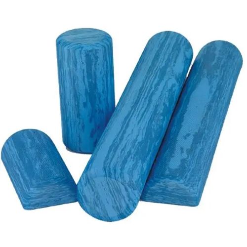 Metron EVA Foam Roller Half Foam Large 90 x 7.5 Blue