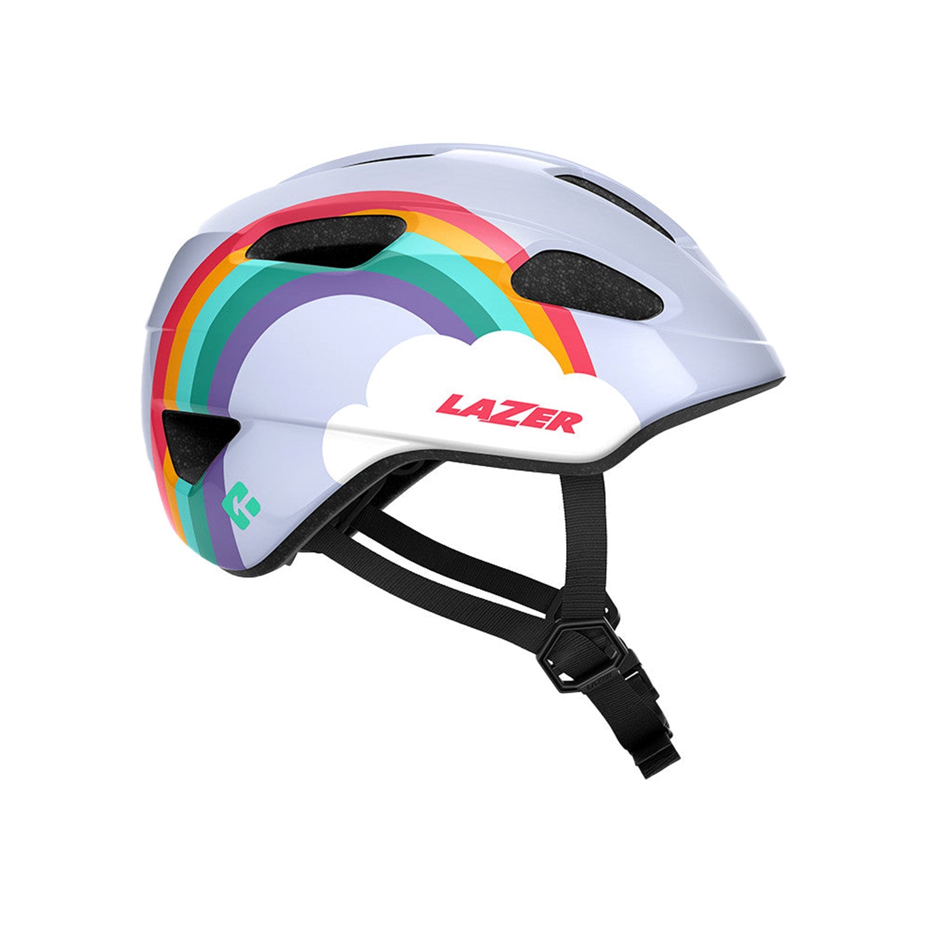 Bike Helmet Lazer PNut KC Unisize Rainbow