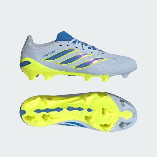 Adidas Mens Predator League FG Crystal Sky/Ray Blue/Team Solar Yellow 2