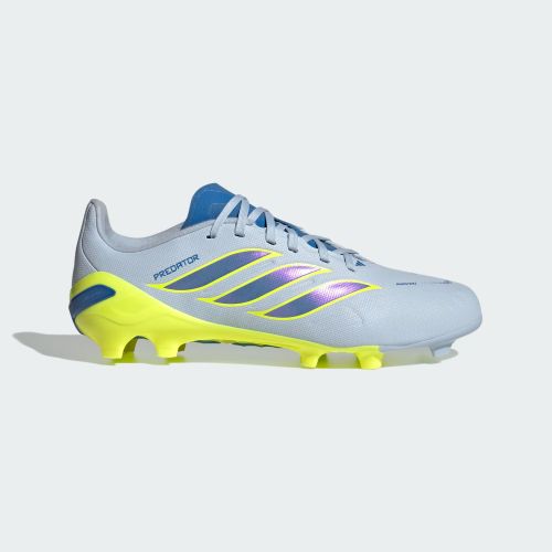Adidas Kids Predator League FG Crystal Sky/Ray Blue/Team Solar Yellow 2