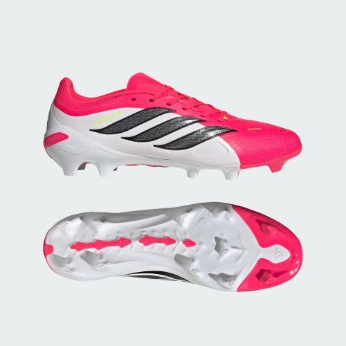 Adidas Mens Predator League FG Football Boot Lucid Red/Core Black/Cloud White