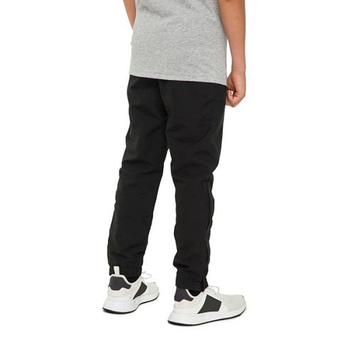 CCC Kids Tonal Taper Leg Cuffed Pant Black