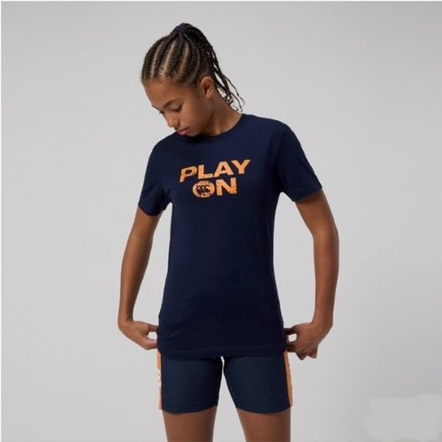 CCC Kids Legends No Drop Kicks Tee Navy