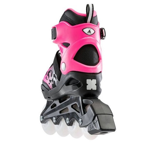 Bladerunner Phoenix Adjustable Rollerblades Black/Fuschia