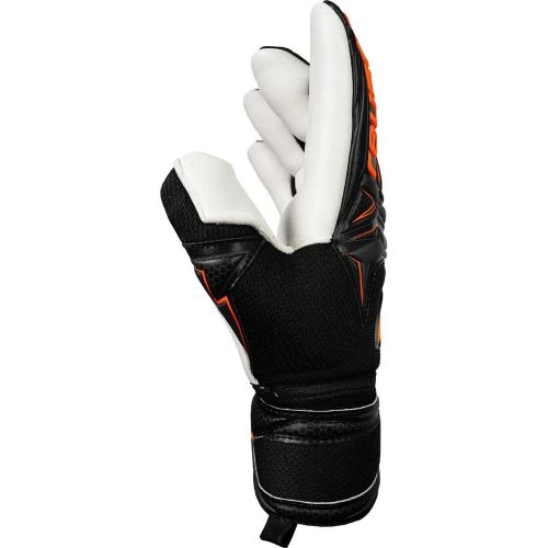 Reusch Attrakt Advance FS Senior Goalie Glove Black/Orange