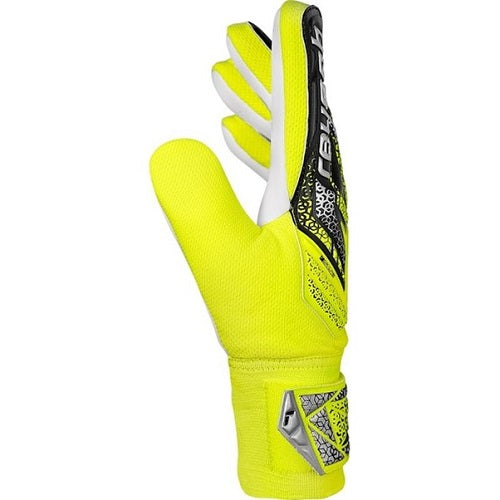 Reusch Attrakt Starter Solid Junior Goalie Glove Yellow