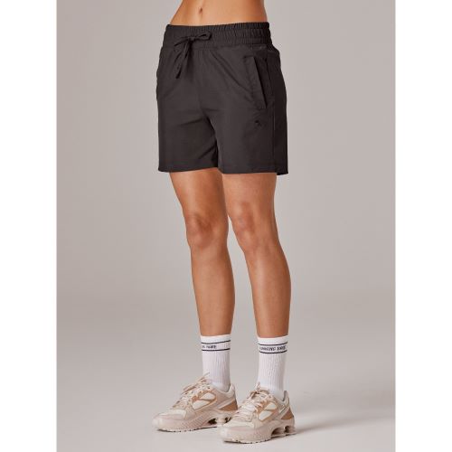 Running Bare Womens Academy Walk Short Black