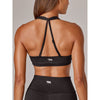 Running Bare Womens Headliner Sports Bra Black