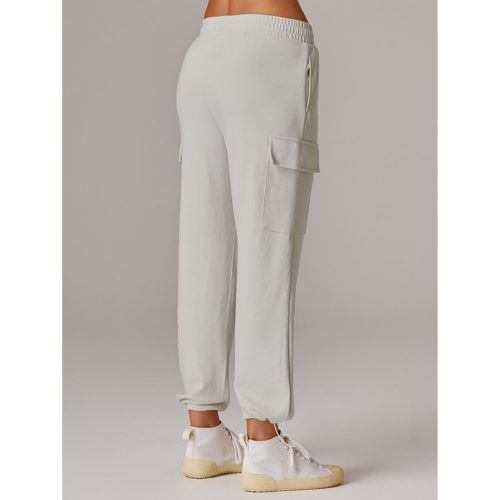 Running Bare Womens Icon Track Pant Coco Milk